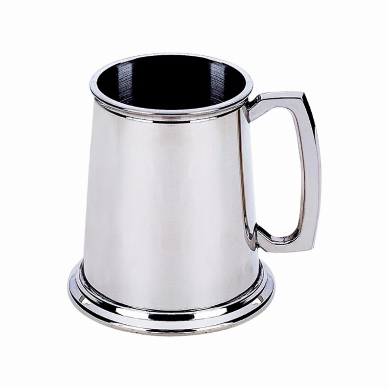 Bright Tankard, Pewter 16 Oz Capacity 4