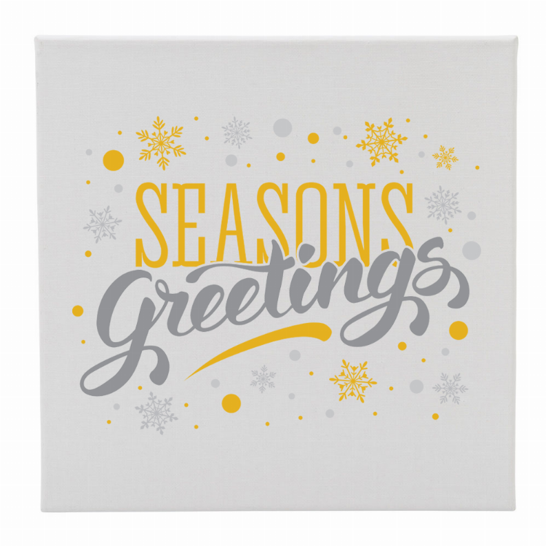 Canvas 12X12 Seasons Greetings