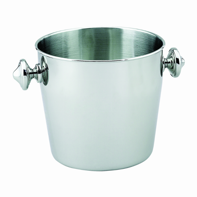 Champagne Bucket, Stainless Steel 7.5"