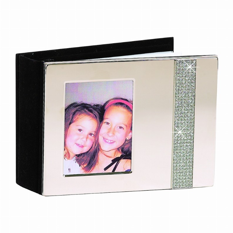 Glitter Galore 1/2 Frame Cover Album, Nickel Plated