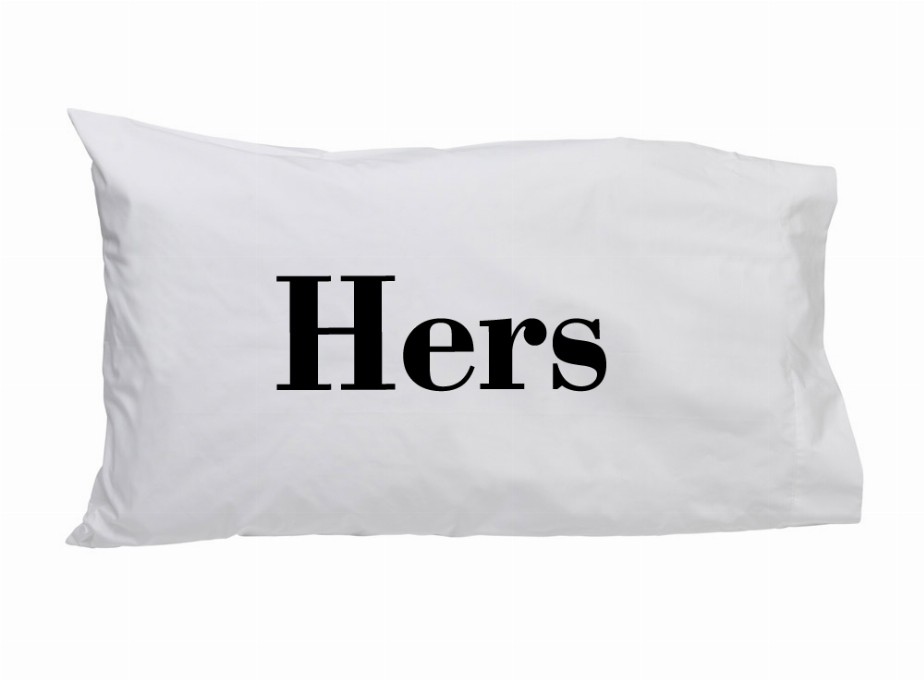 Pillow Case Hers (Block)