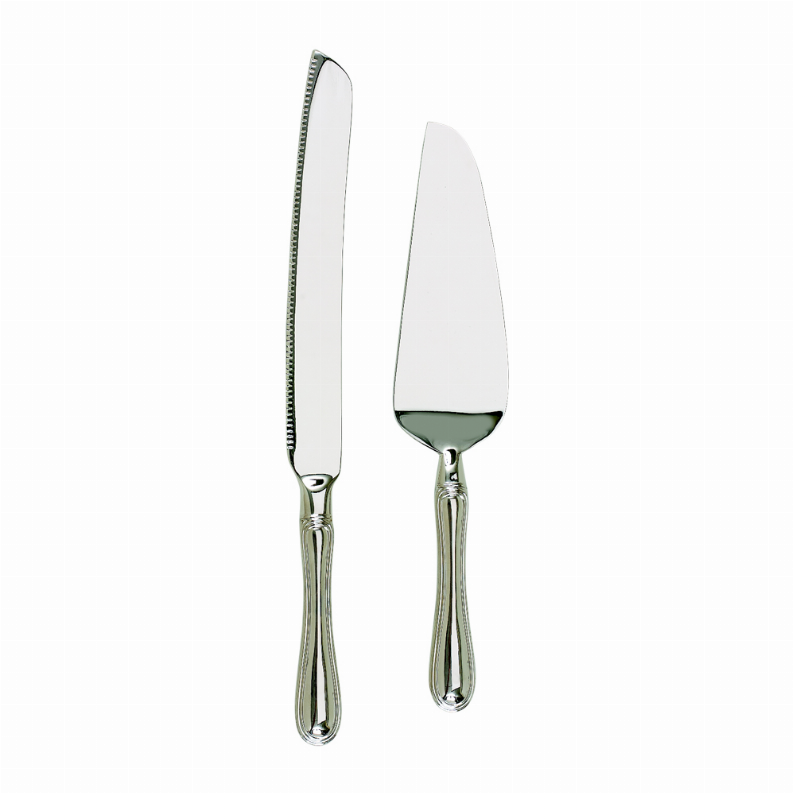 Westwood Knife & Server Set, Nickel Plated 12" Knife