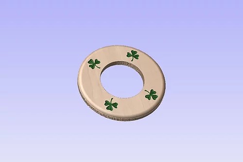 Shamrock Picture Frame