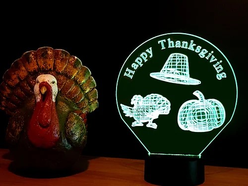 Thanksgiving Festivity - 3 1/2" Round Base