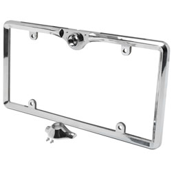 LICENSE PLATE FRAME CHROME CAM300 & 400