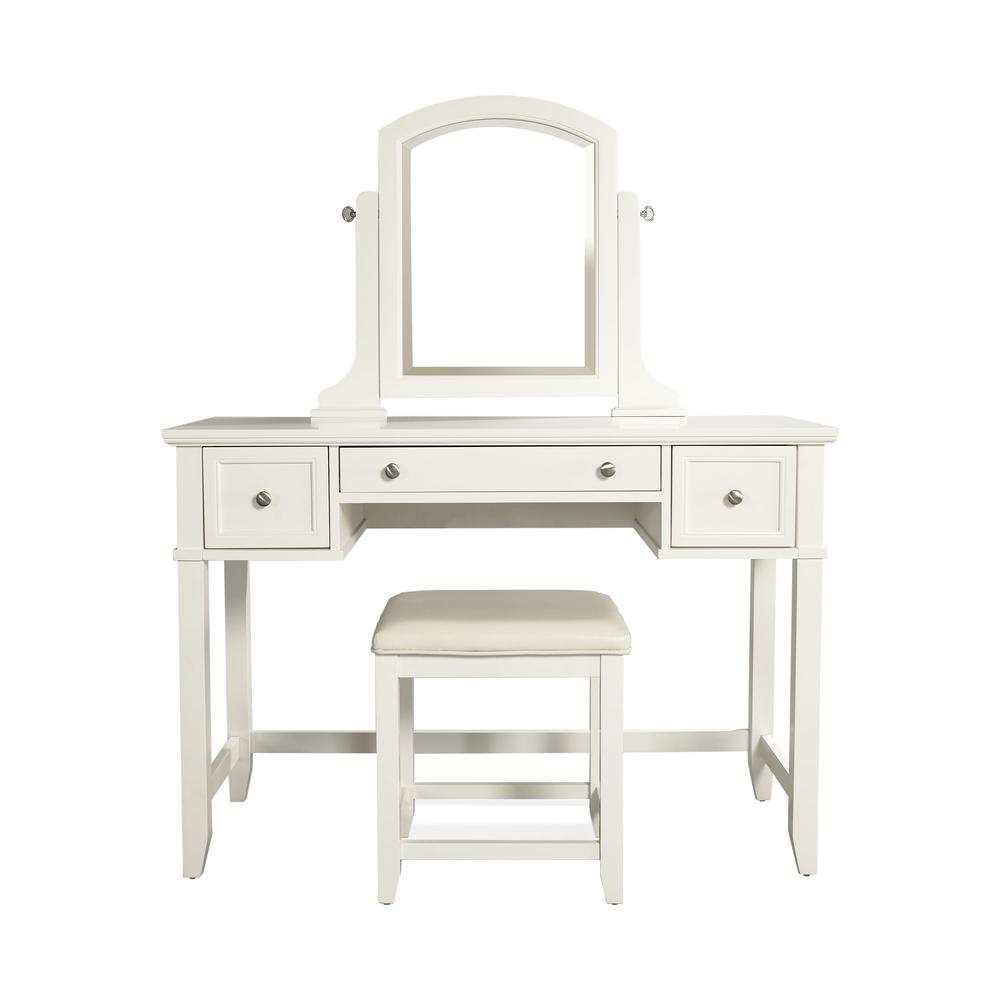 Vista 2Pc Vanity Set White - Vanity, Mirror