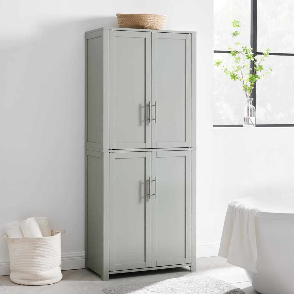 Savannah Tall Pantry Gray