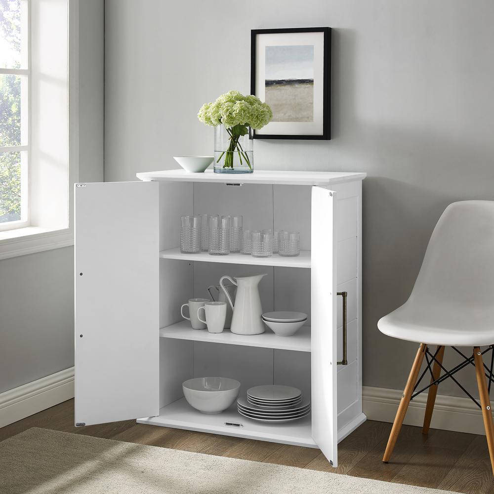 Bartlett Stackable Storage Pantry White