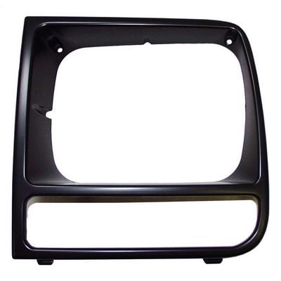 LEFT HEADLAMP BEZEL (BLACK/BLACK)