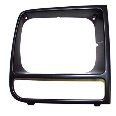 RIGHT HEADLAMP BEZEL (BLACK/BLACK)