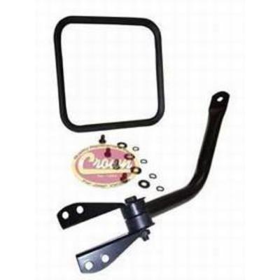 MIRROR AND ARM KIT (RIGHT - BLACK)