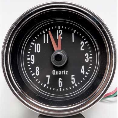 INSTRUMENT PANEL CLOCK