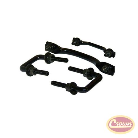 87-95 YJ WRANGLER/55-83 CJ-5/55-75 CJ-6/76-86 CJ-7/81-86 CJ-8 WINDSHIELD TIE DOWN KIT