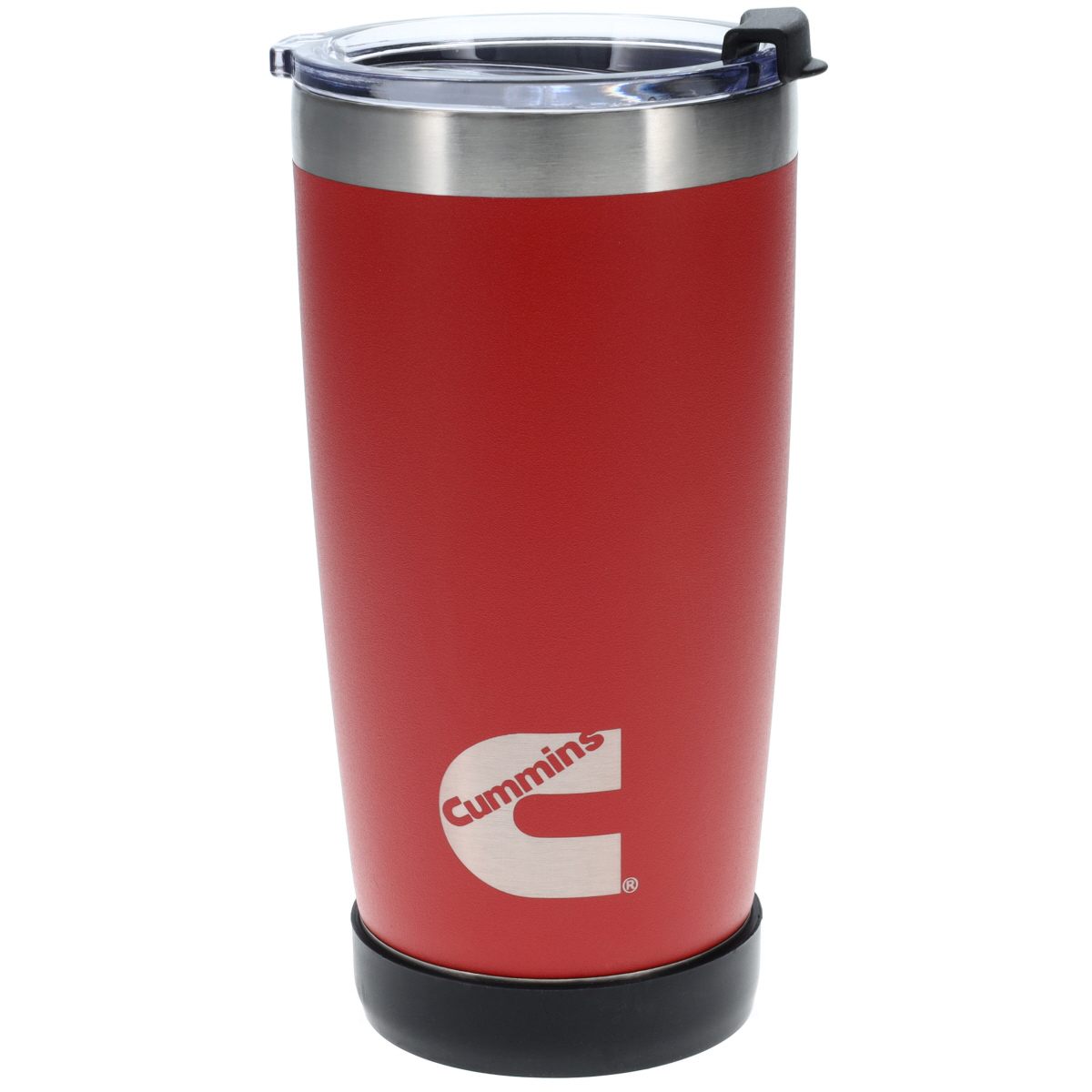 Cummins Red Matte 20oz Tumbler CMN34734 - Stainless Steel Reusable Travel Coffee Mug Double Wall Insulated Thermal Coffee Mug Sn