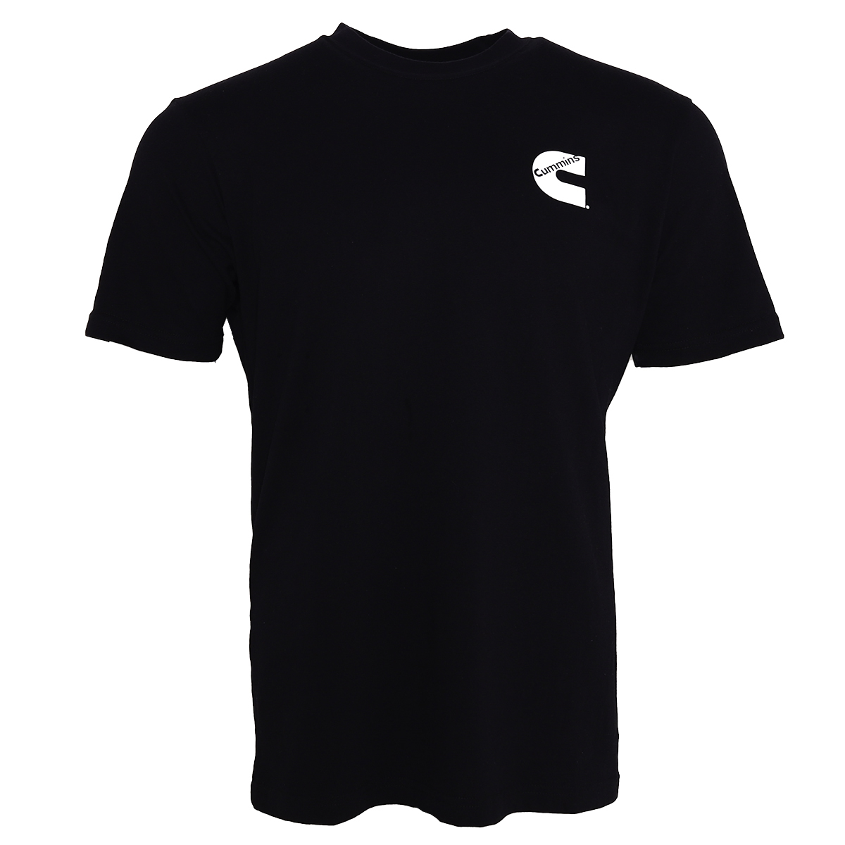 Cummins Unisex T-Shirt Short Sleeve Black Cotton Tagless Tee CMN4762 - XL
