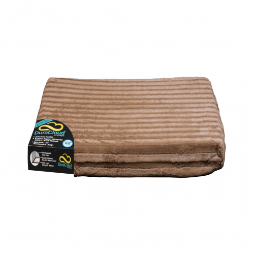 DuraCloud Orthopedic Pet Bed and Crate Pad Medium Mocha