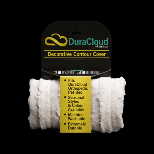 DuraCloud Orthopedic Pet Bed and Crate Pad Contour Cover X-Large Sand