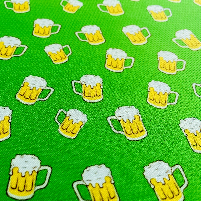 Cutie Ties Tie On Dog Bandana - Large Beer