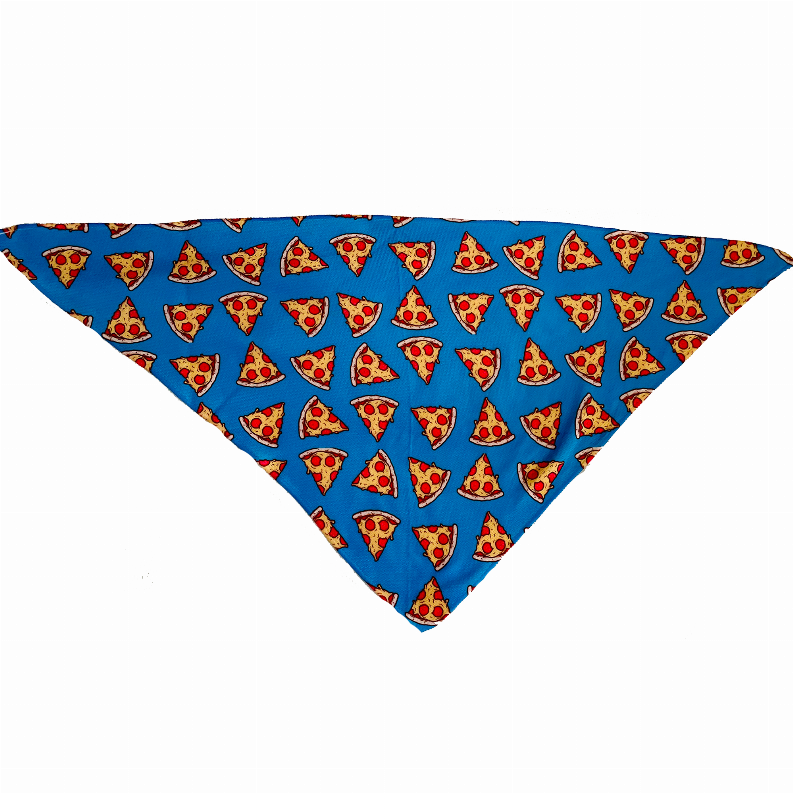 Cutie Ties Tie On Dog Bandana - Small Pizza Crust