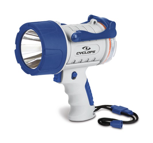 Cyclops 300 Lumen Water Proof Rechargeable Spotlight