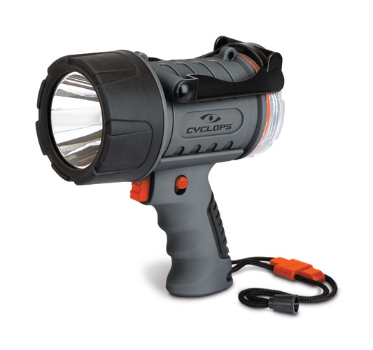 Cyclops 300 Lumen Water Proof Rechargeable Marine Spotlight