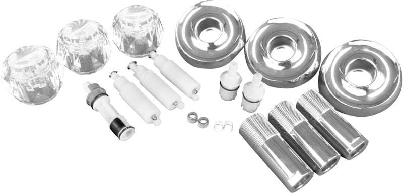 10886 3 Handle Delta Trim Kit