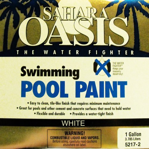 1-Gallon White Pool Paint