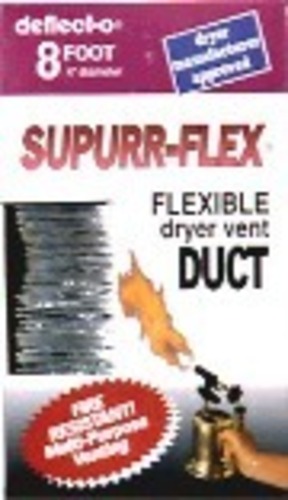Fo408B 4 In. X8 Ft. Supurr-Flex Duct