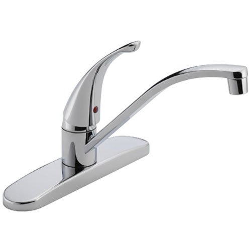1.8 GPM Single Handle Kitchen Faucet, Chrome