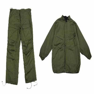 Green Military "Chemical Suit" Large (1062)