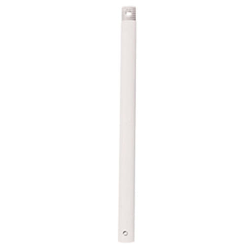 36-Inch Ceiling Fan Downrod, White