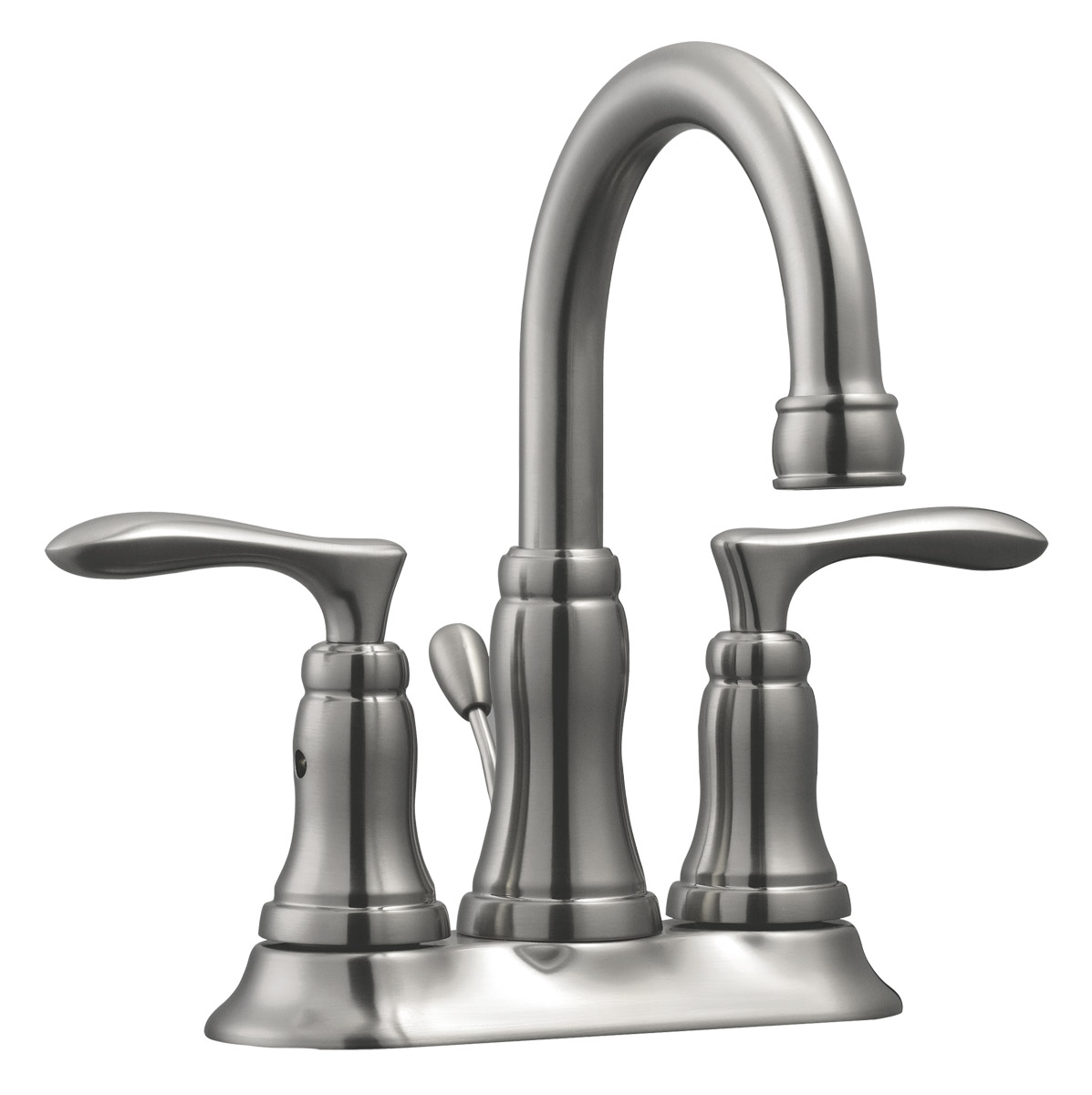 Madison 4-Inch Lavatory Faucet, Satin Nickel