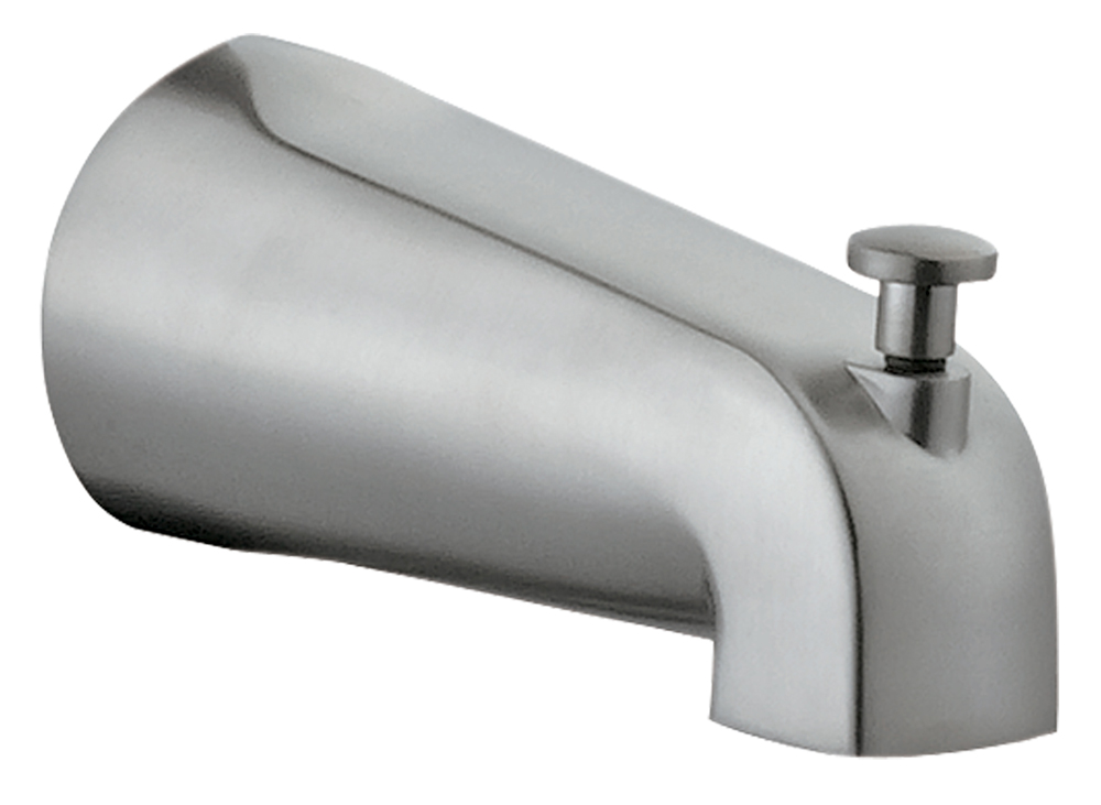 Design House 522573 Tub Diverter Spout, Satin Nickel