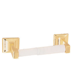 Millbridge Toilet Paper Holder, Polished Brass