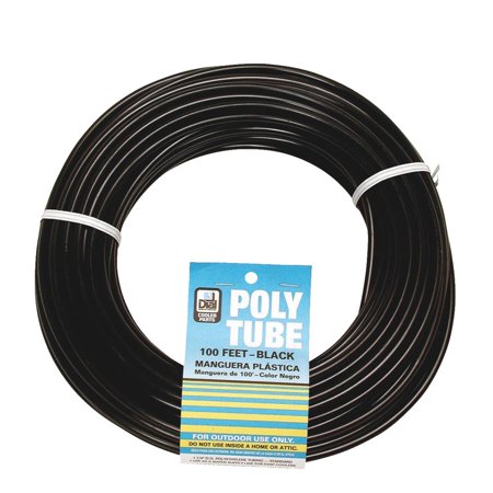 4325 1/4 In. X1000 Ft. Black Poly Tube