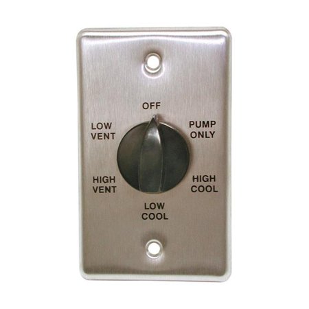 7115 2Sp Metal Wall Switch