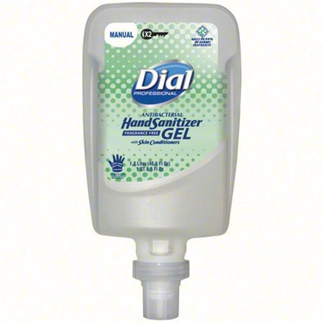 Gel Hand Sanitizer, 0.31 gal, Bottle, Unscented