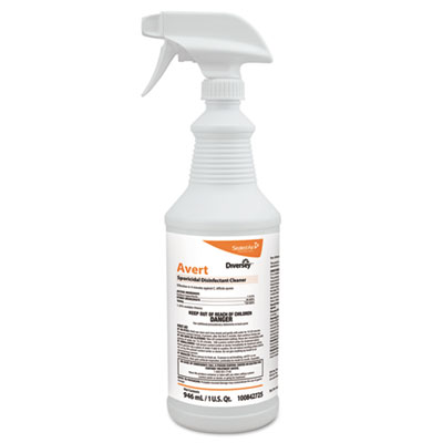 Avert Sporicidal Disinfectant Cleaner, 32 oz Spray Bottle