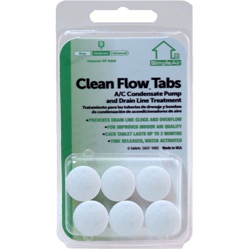 SACF-TABS 6Pk Clean Flow Tabs
