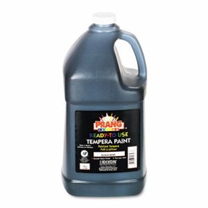 Ready-to-Use Tempera Paint, Black, 1 Gal