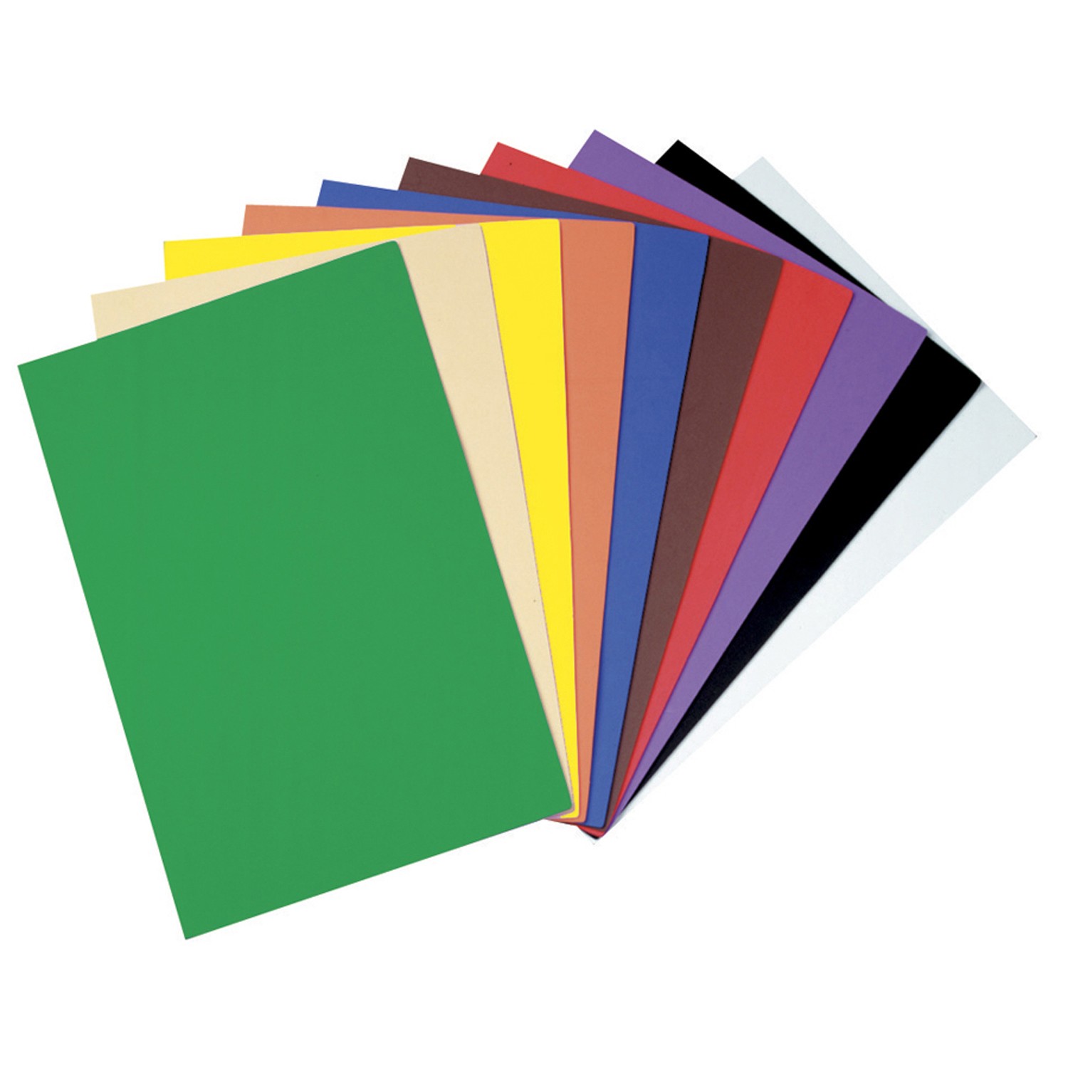 WonderFoam Sheets, 10 Assorted Colors, 9" x 12", 10 Sheets