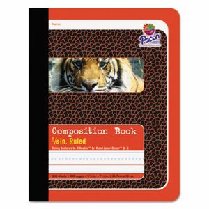 Primary Composition Book, Book Bound, D'Nealian/Zaner-Bloser, 5/8" x 5/16" x 5/16" Ruled, 9-3/4" x 7-1/2", 100 Sheets
