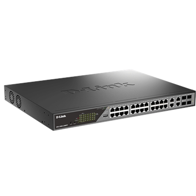 28 Port Gig PoE Switch 518W