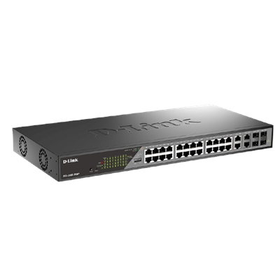 28 Port Gig PoE Switch 370W