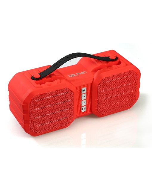 Dolphin Audio SPB-8XRED Portable Splashproof Speaker