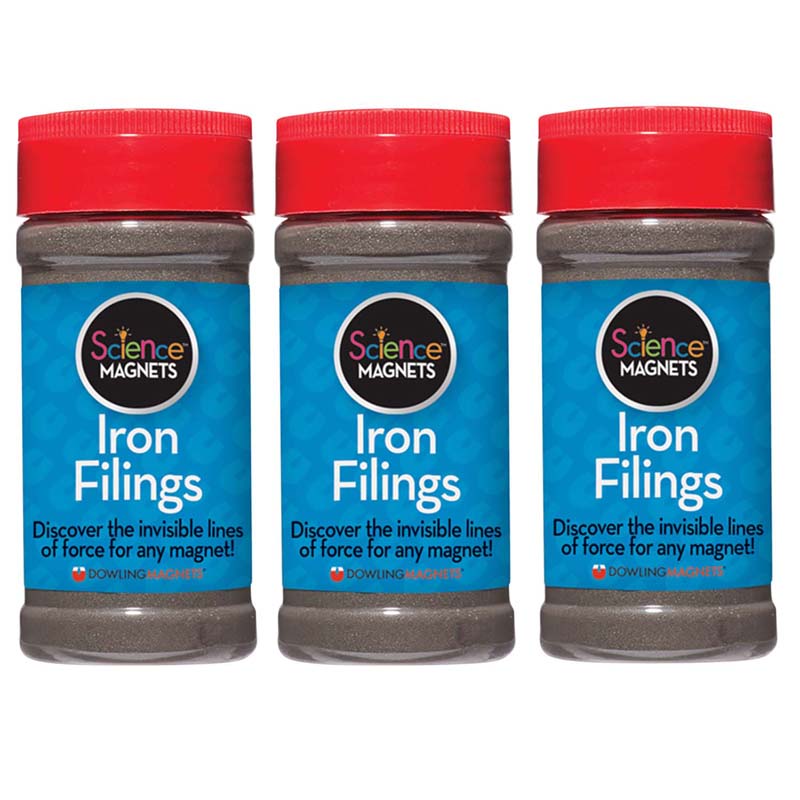 Iron Filings, 12 oz. Per Jar, 2 Jar