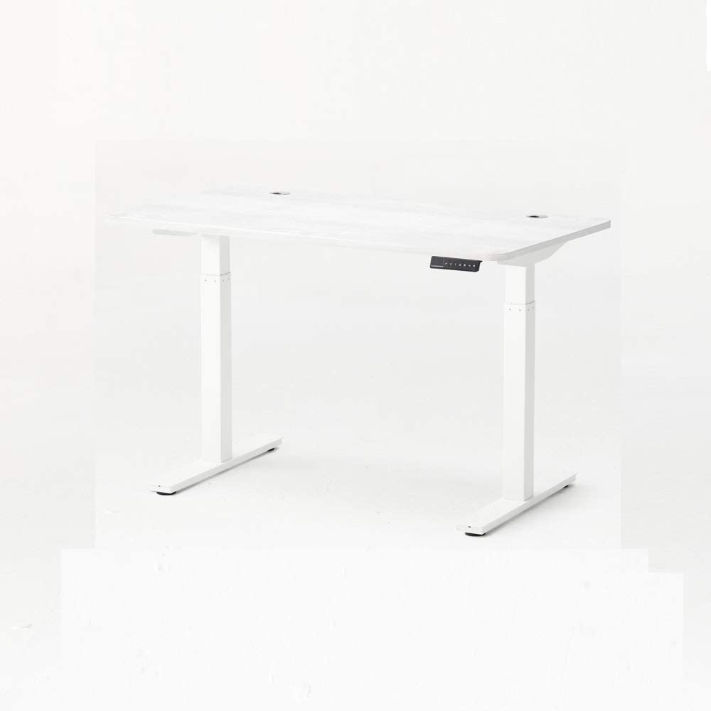 Premium Dual Motor Electric Standing Desk with Matte Top, 26" - 52" Height Range, 40" - 73" Length Range Frame, 300 lbs Lifting