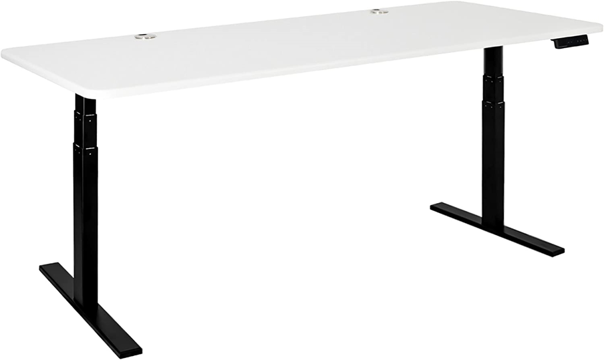 Premium Dual Motor Electric Standing Desk with Matte Top, 26" - 52" Height Range, 40" - 73" Length Range Frame, 300 lbs Lifting