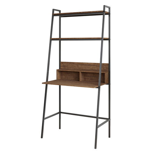District Indoor Metal 2-Tier Ladder w/ Desk