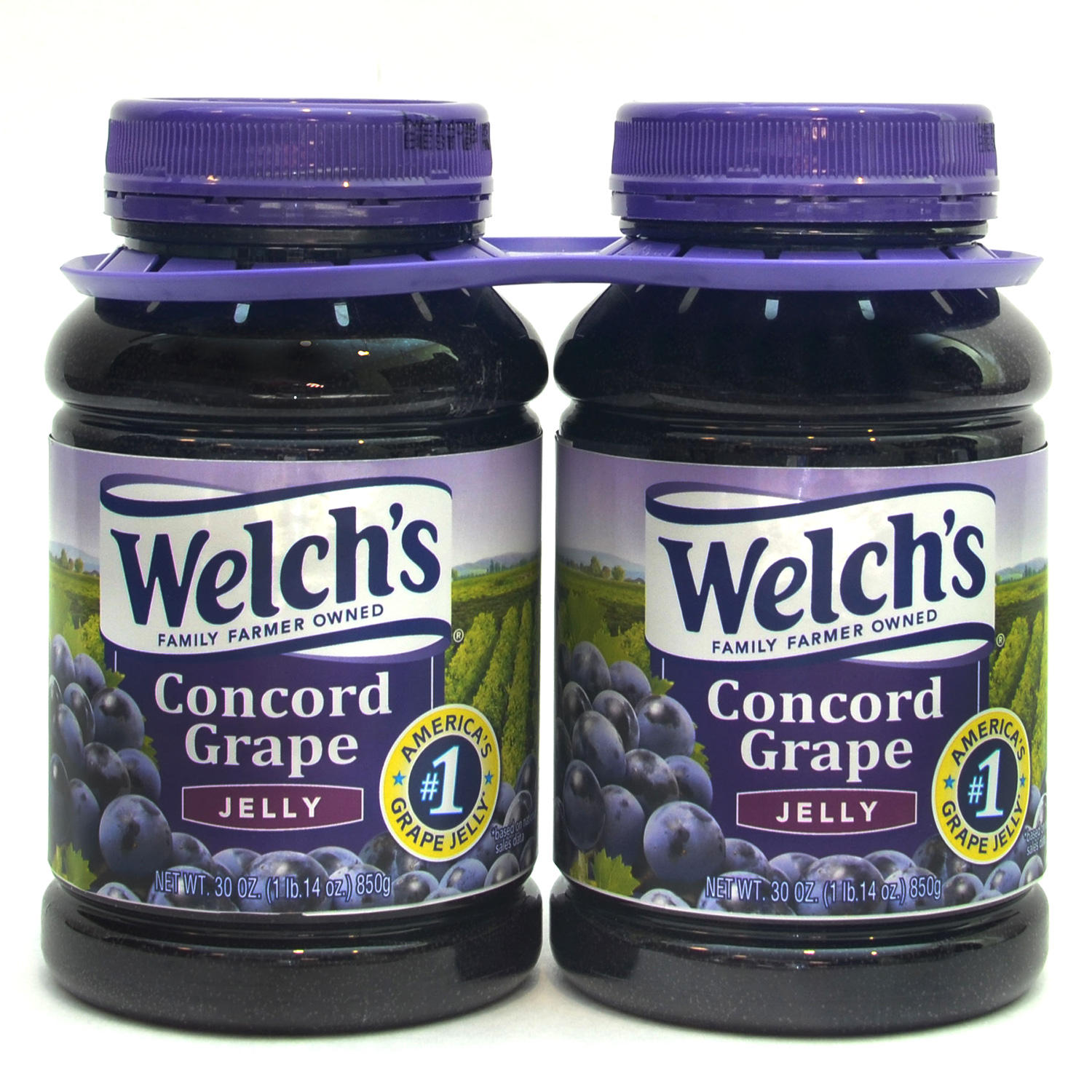 Concord Grape Jelly, 30 oz Jar, 2/Pack, Delivered in 1-4 Business Days